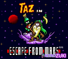 Taz in Escape from Mars image