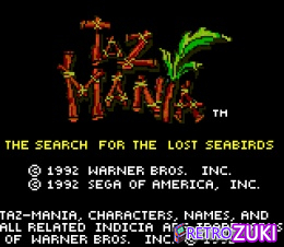 Taz-Mania - The Search for the Lost Seabirds image