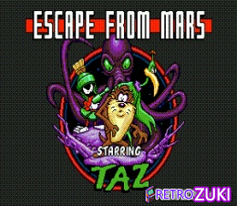 Escape From Mars Starring Taz image