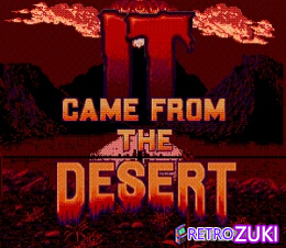 It Came From The Desert image