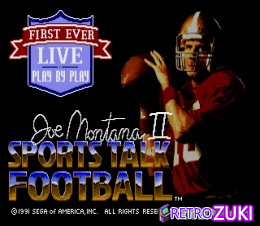 Joe Montana Sports Talk Football 2 image