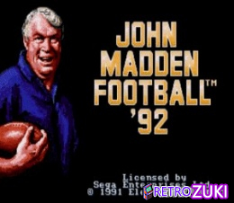 John Madden Football '92 image