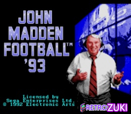 John Madden Football '93 image