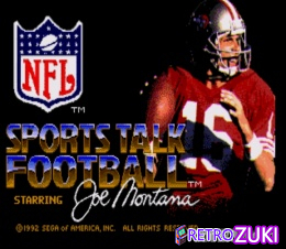 NFL Sports Talk Football '93 Starring Joe Montana image