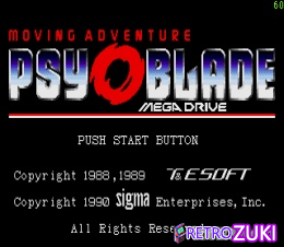 Psy-O-Blade Moving Adventure image
