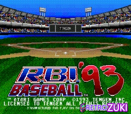 RBI Baseball '93 image