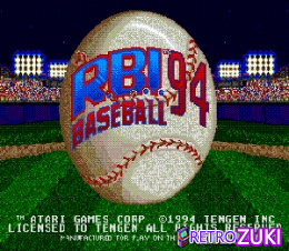 RBI Baseball '94 image