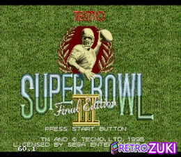 Tecmo Super Bowl III Final Edition image