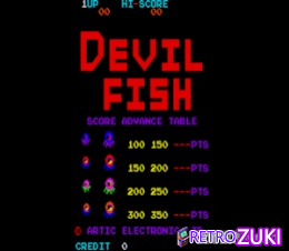 Devil Fish (Galaxian hardware, bootleg?) image