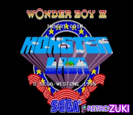 Wonder Boy III - Monster Lair (set 6, World, System 16B, 8751 317-0098) image
