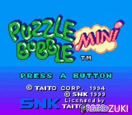 Puzzle Bobble Mini image