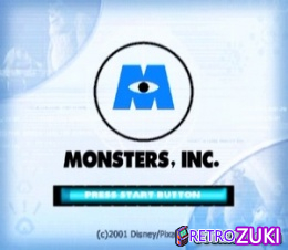 Disney-Pixar Monsters, Inc. Sony Playstation 2 rom - RetroZuki