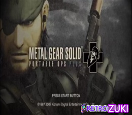 Metal Gear Solid - Portable Ops Plus image