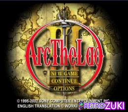 Arc the Lad Collection - Arc the Lad III (Disc 1) image